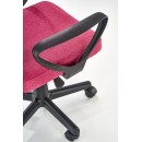 Кресло компьютерное HALMAR TIMMY розовый/черный